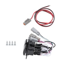 LABLT 10222211D For Lenco Marine Trim Tab Double Rocker Switch Kit 10222-211D picture
