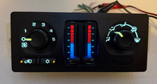 *REBUILT* WHITE LED HEAT AC CTRL 03-06 SILVERADO SIERRA YUKON TAHOE NO RR DEF picture