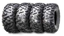 Set of 4  WANDA ATV/UTV Tires 24x8-12 Front & 24x10-11 P3501 Similar to Big Horn picture