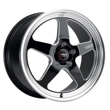 Weld Racing Wheels Ventura Street 19x10 +31 Black Milled 5x120.65 5x4.75 (QTY 1) picture