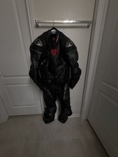 Dainese Full Suit Size 52, SIDI Riding Boots, Dainese Gloves, Arai Moto Helmet picture