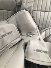 1994 95 96 Chevy Impala SS Leather Seat Front & Rear Kit: Gray w DGGM(1 Kit) picture