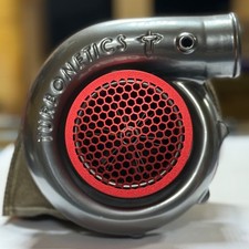 4” 102MM Turbo-Guard Billet / Anodized Red / LIFETIME WARRANTY / Precision PTE picture