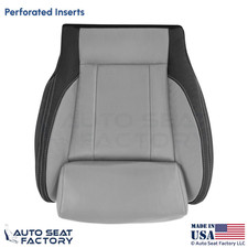2020-2025 For Subaru Outback Limited Driver Bottom Seat Cover Leather Perf. Gray picture