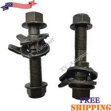 2PCS For Front Wheels Cam Bolts 16mm Adjustable Camber Correction Alignment Kit picture
