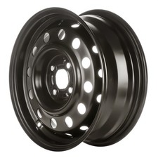 Refurbished 15x6 Painted Black Wheel fits 2003-2007 Saturn Ion Coupe 560-07028 picture