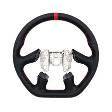 REVESOL 3D Red Ring Black  Steering Wheel for 2005 Corvette C6 - 4 Spoke Model picture