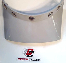 NOS GENUINE Vintage Paulson 5 Snap Moto Peak Helmet Visor GRAY AHRMA VMX MX picture