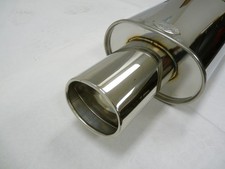 OBX Universal Muffler w Oval Tip for Maximizer HR07+FM-ER16 MX002 2.5