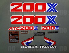 1986 86' ATC 200x 10pc Vintage aufkleber Sticker Decals autocollants trike  picture