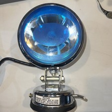 VTG Optronics SUPERVENUS SEARCHLIGHT BLUE EYE BEAM 12V lever lock USA - NOS picture