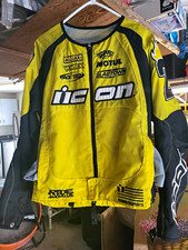 ICON women's Motorcycle XL yellow Racing picture