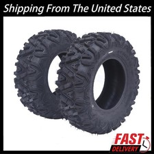 2PCS 24x9-11 ATV Tires 6Ply 24x9x11 UTV Tires 24 9 11 All Terrain Heavy Duty NEW picture