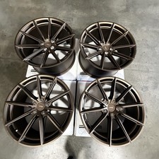 Used 19x8.5/19x9.5 MRR GF26 5x114.3 35/40 73.1 Bronze Wheels set-4 picture
