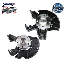 For Volkswagen Jetta Beetle Golf 2Pcs Front Steering Knuckle & Wheel Hub Bearing picture