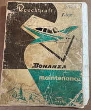 Original 1957 Beech Model 35  Maintenance Manual picture