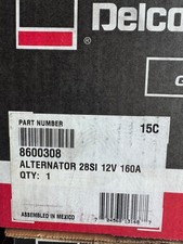 New Original Delco Remy Alternator (OEM) 8600308 28SI 12V 160Amp picture