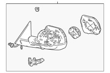 Genuine Toyota Mirror Assembly 87940-0C692 picture