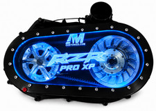 Clear CVT Cover RGB Lights Control Outer Plate Clutch For Polaris RZR PRO XP R picture