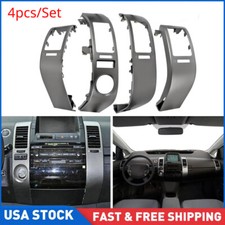 Fits 2004-2009 Toyota Prius Center Inner A/C Dash Air Vent Panel Cover Trim Set picture