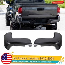 1G3 Magnetic Gray Rear Bumper End Caps For Toyota Tacoma 2016-23 W/O Sensor Hole picture