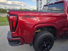 Vinyl Graphic Bedside Decal Letters Fits /Compatible GMC AT4 Off Road picture