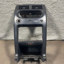 2002-2004 Nissan Xterra Frontier Front Center Dash Bezel Radio Black Trim OEM picture
