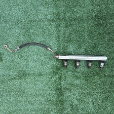 1996 - 2000 OEM Honda EK Civic EX D16Y8 Fuel Rail w/ Injector & Fuel Pressure picture