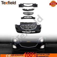 Complete Bumper Cover Fits 2016-2017 Chevy Chevrolet Equinox New W/Grille Front picture