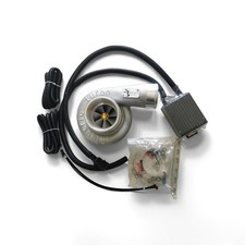 Electric Turbo Supercharger Kit Thrust Turbocharger Air Intake Car Modified Part picture
