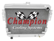 1977 1978 Ford Mustang II 3 Row Champion Advanced All Aluminum Radiator picture