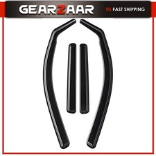 Wind Deflectors For 2024-2025 Toyota Tacoma Crew Cab 4pcs US In-Channel New picture