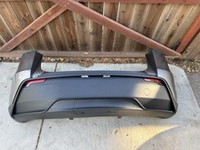 2025–2027 Tesla Model Y Juniper OEM Rear Bumper – Quick Silver – Brand New picture