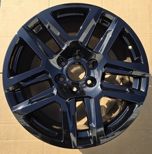 2019-2026 Chevrolet GMC Silverado Sierra OEM Factory BLACK Wheel Rim 23377017 2 picture