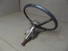 VINTAGE  BOAT STEERING WHEEL antique hotrod old  outboard speed motor custom picture