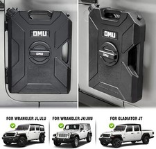 OMU 10L Door Mount Fuel Can Backup Gas Tank for 2007-2026 Jeep wrangler JK JL JT picture