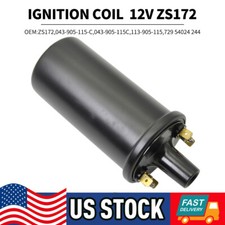 New Ignition Coil With Internal Resistor 3 Ohm 12V Universal 35k Voltage Output picture