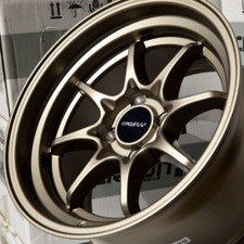 CIRCUIT PERFORMANCE CP40 15x8 4x100 +25 FULL FLAT BRONZE WHEELS (SET OF 4) picture