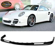 Fits 07-13 Porsche 997 911 TURBO OE Factory Style PU Front Bumper Lip Spoiler picture