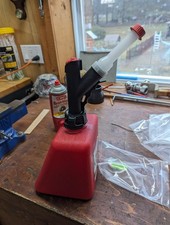 REDA  FUEL GAS CAN SINGLE FOR HARLEY SADDLEBAGS RGC1001 picture
