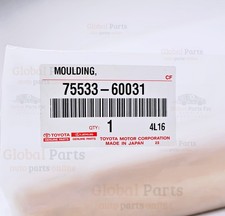Toyota OEM MOULDING  WINDSHIELD OUTSIDE RIGHT 7553360031 75533-60031 picture