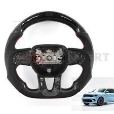 NEW LED Carbon Fiber Steering Wheel For Dodge Charger Durango SRT 15-23 picture