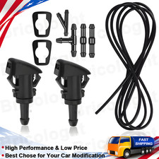 2x Windshield Washer Wiper Fluid Spray Nozzle for Dodge Ram 1500 2500 3.5L 5.7L picture