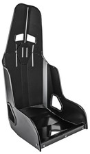 JEGS Aluminum Racing Seat, Black [17 in. Hip Width] picture