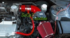 Red Air Intake Kit For 2002-2006 Mitsubishi Lancer 2.0L 4cyl OZ LS ES Ver-1 picture
