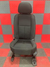 2019-21 Nissan Titan OEM Front Left Driver Manual Black Cloth Seat ~ Clean picture