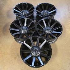 5 - 20x10 FUEL CONTRA MATTE BLACK 10 SPOKE WHEELS D437  5x150 & 5x139.7 picture