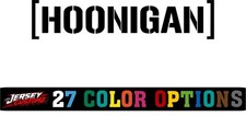 Hoonigan JDM Funny Vinyl Decal Sticker Car Truck Window picture