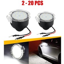 2-20PCS Clear Mirror Puddle Side LED For Light Ford F150 -2014 2003-16 2009 Ford picture