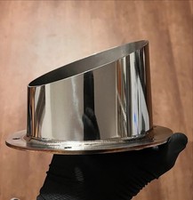 5” low profile hoodstack tip 304ss polished. picture